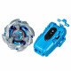 Beyblade X pack Cobalt Dragoon 2-60C avec lanceur a corde deluxe, toupie a rotation gauche, des 8 ans