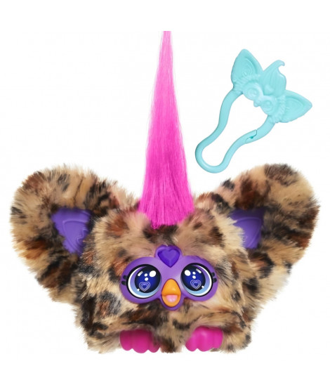 Furby Furblets Chee-Chee, Mini peluche électronique pour filles et garçons, plus de 45 sons, a partir de 6 ans, Hasbro