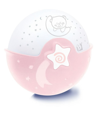 Lumiere apaisante et projecteur - INFANTINO - Projecto Lampe - Rose