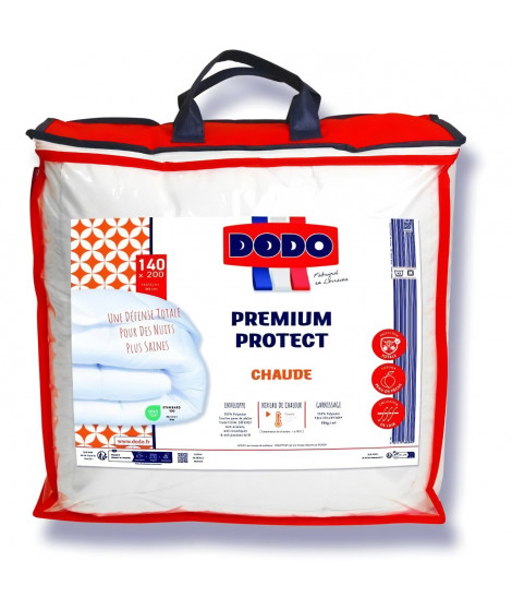 DODO - Couette chaude 350gr/m² - PREMIUM PROTECT - 140 x 200 cm