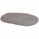Coussin - KERBL - Golden - Rouge/marron - 90x65cm
