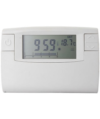 Thermostat électronique programmable - GAO - 3 niveaux de température, réglages manuels
