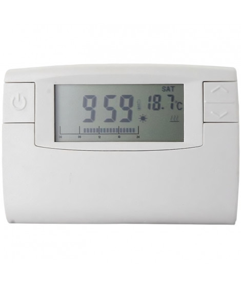 Thermostat électronique programmable - GAO - 3 niveaux de température, réglages manuels