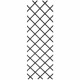 Treillis extensible - NATURE - En plastique Anthracite - 50 x 150 cm