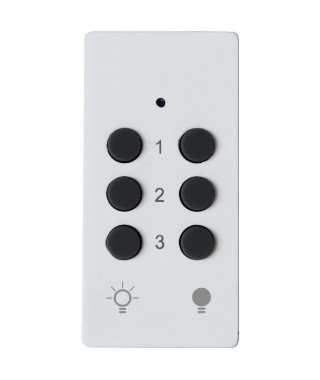 Kit 3 Prises télécommandées + Télécommande - GAO - 230 V - Blanc