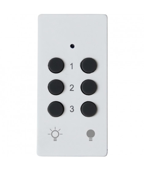 Kit 3 Prises télécommandées + Télécommande - GAO - 230 V - Blanc