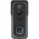 Kit Sonnette connectée + carillon - LINK2HOME - Wi-Fi, audio bidirectionnel, carillon sans fil