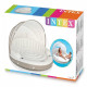 Matelas gonflable INTEX Lounge de Piscine Caraibes avec pare-soleil et supports boissons