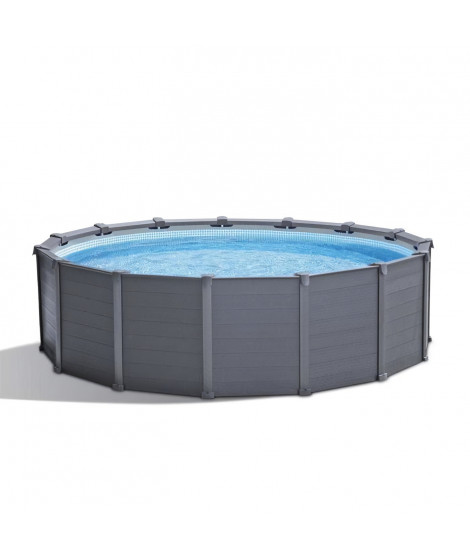 Kit Piscine Graphite 4,78 x 1,24 m - Intex