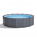 Kit Piscine Graphite 4,78 x 1,24 m - Intex