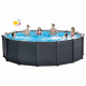 Kit Piscine Graphite 4,78 x 1,24 m - Intex