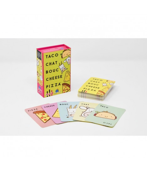 Taco chat bouc cheese pizza - Jeux de société - BlackRock Games