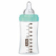 Dodie Biberon Initiation+ Anti-Coliques 3 Vitesses en Verre +0m Vert Oiseaux 270ml