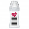 Dodie Biberon Sensation+ Anti-Coliques en Verre +0m Paris 270ml