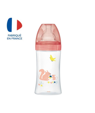 Dodie Biberon Sensation+ Anti-Coliques +0m Ecureuil 270ml