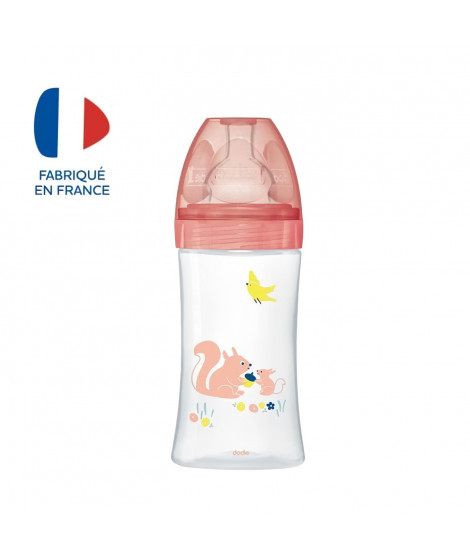 Dodie Biberon Sensation+ Anti-Coliques +0m Ecureuil 270ml