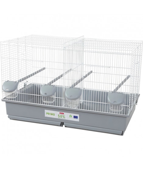 Cage en plastique éco.conçu oiseaux domestiques Primo 69 x 39 x 44.5 cm