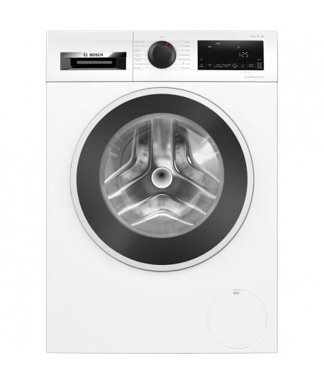 Lave-linge hublot BOSCH SER4 WGG04419FR - 9 kg - 1400 trs/min - EcoSilence Drive - Classe A - Blanc