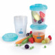 DODIE Lot de 18 pots repas