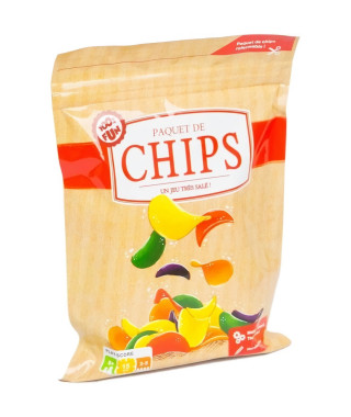 Paquet de Chips - Jeu d'ambiance - MIXLORE - Pari et observation - Des 8 ans