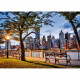 Puzzle 1000 pieces Manhattan au crépuscule, des 14 ans, Puzzle de qualité supérieure, Collection Évasion, 12001530, Nathan