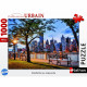 Puzzle 1000 pieces Manhattan au crépuscule, des 14 ans, Puzzle de qualité supérieure, Collection Évasion, 12001530, Nathan