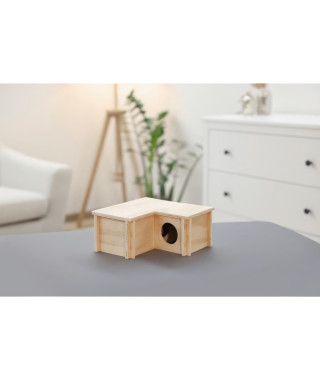 Maison pour petit rongeur - KERBL - 81828 - 24 x 24 x 11 cm