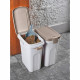 Conteneur - KERBL - Petfood - Brun/blanc - 15l