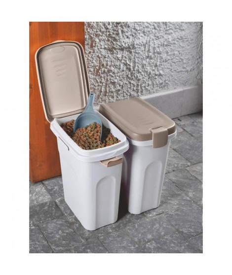 Conteneur - KERBL - Petfood - Brun/blanc - 15l