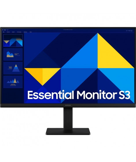 - Samsung - Samsung S24D300GAU - S30GD Series - écran LED - 24 - 1920 x 1080 Full HD (1080p) 100 Hz - IPS - 250 cd/m² - 1000:1