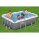 Kit Piscine hors sol tubulaire BESTWAY - Steel Pro MAX - 282 x 196 x 84 cm - Rectangulaire (Filtre a cartouche, 1 cartouche)
