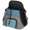 Sac transport avant - KERBL - Vacation - Gris/bleu - 31x24x38 cm