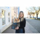 Sac transport avant - KERBL - Vacation - Gris/bleu - 31x24x38 cm