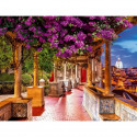 Puzzle 2000 pieces Le mirador de Santa Luzia, Lisbonne, Adultes et enfants des 14 ans, Collection Évasion, 12001534, Nathan