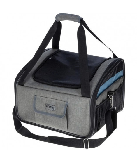 Sac voiture - KERBL - Vacation - Gris/bleu - 44x35x30 cm