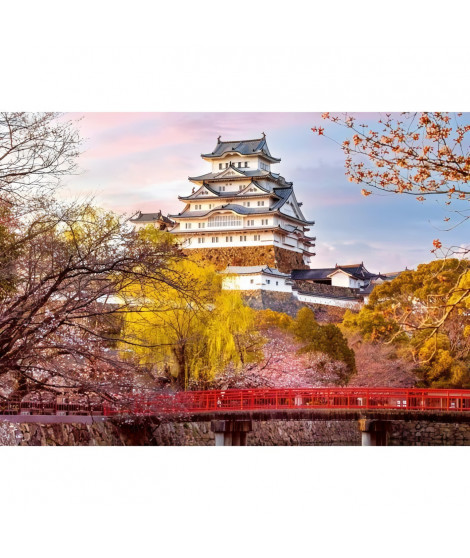 Puzzle 1000 pieces Château de Himeji, Japon, Collection Highlight, des 14 ans, Château, 12001316, Ravensburger