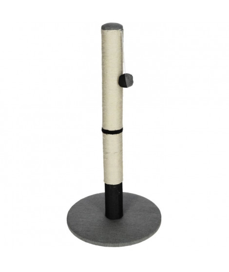 Arbre a chat - 40x40x80cm - Opal Pro - KERBL - Gris/noir - Sisal