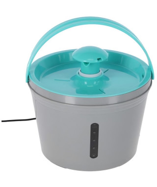 Fontaine a eau - KERBL - 80557 - 1,6 l - Gris/bleu