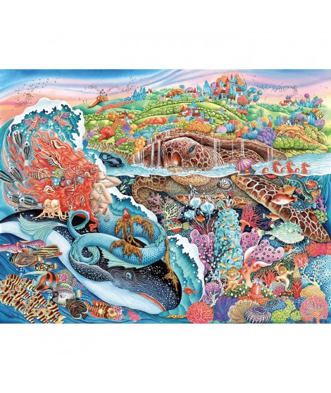 Puzzle 2000 pieces, Puzzle Adultes, Des 14 ans, Le mythe de Thalassa, Mer , 12001484, Ravensburger