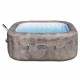 Spa gonflable BESTWAY - Lay-Z-Spa Rome - 140 airjets - 180 x 180 x 71 cm - 4 a 6 places - Carré (couverture, cartouche, diffu…