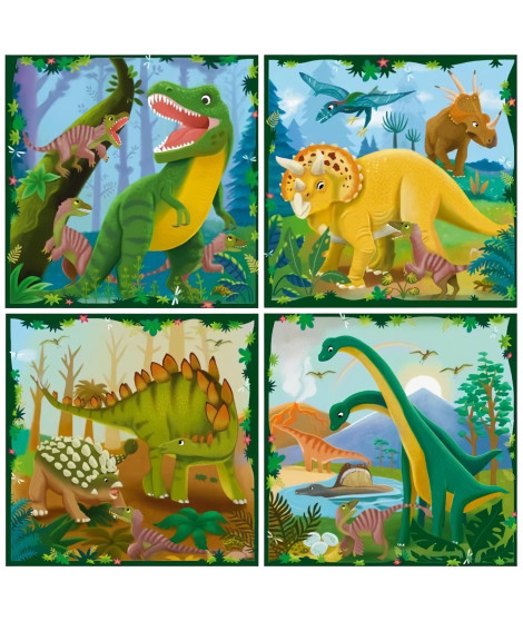 Puzzle Enfant, Puzzle UP!, Les dinosaures, des 4 ans, 12004003, Ravensburger
