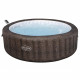 Spa gonflable BESTWAY - Lay-Z-Spa Bali - 180 airjets - 216 x 71 cm - 5 a 7 places - Rond (couverture, cartouche, diffuseur)
