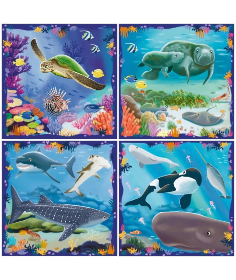 Puzzle Enfant, Puzzle UP!, Les animaux marins, des 5 ans, 12004004, Ravensburger