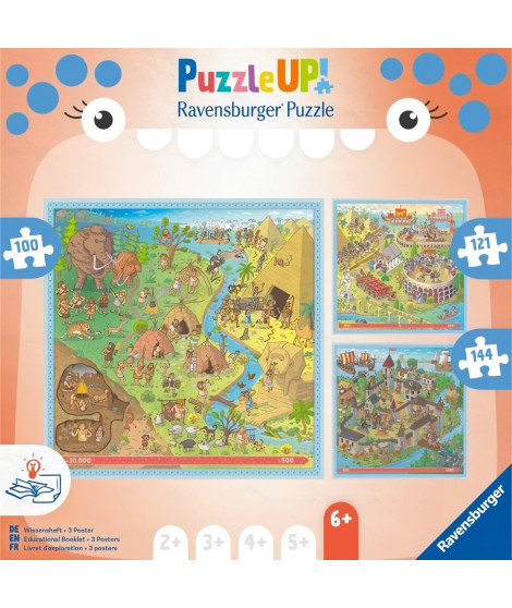 Puzzle Enfant, Puzzle UP!, Histoire, des 6 ans, Puzzle de qualité supérieure, Carton épais et résistant, 12004005, Ravensburger