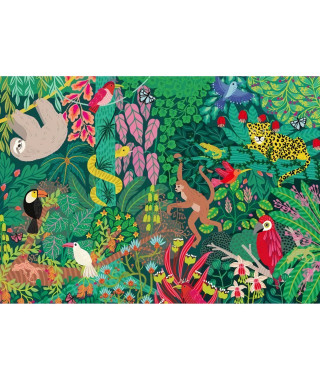 Puzzle 1000 pieces Foret tropicale magique, des 14 ans, Puzzle de qualité supérieure, Nature, 12001432, Ravensburger
