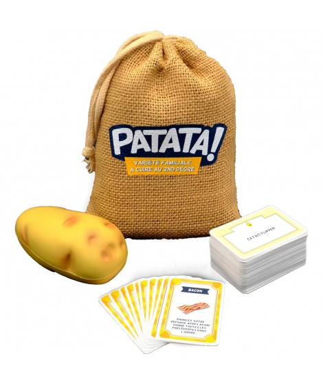 PATATA (VERSION FAMILLE) - Jeu d'ambiance - BLUE ORANGE - Jeu patate chaude - Des 10 ans