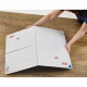 Plateau de puzzle en carton pliable, Pinces de fixation, Pour puzzle jusqu'au 1000 pieces, 17971, Ravensburger