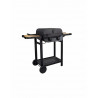 Barbecue électrique - COOK'IN GARDEN - Flavo 50 - sur chariot - 2500 Watts - Surface de cuisson mixte