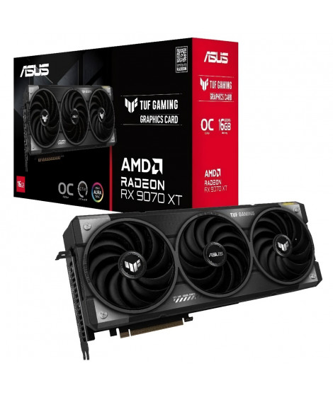 Carte graphique - ASUS - TUF-RX9070XT-O16G-GAMING