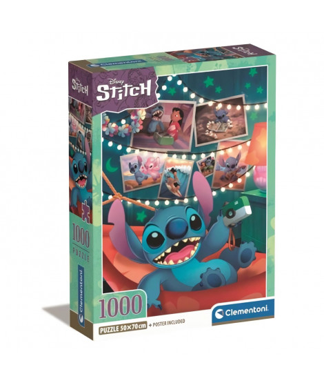 CLEMENTONI - Compact 1000 pieces - Stitch